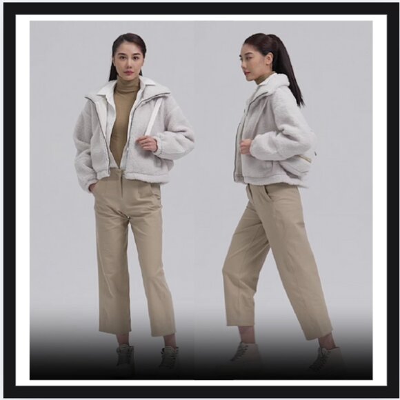 Lululemon Cinchable Fleece Zip-Up - Picture 4 of 7